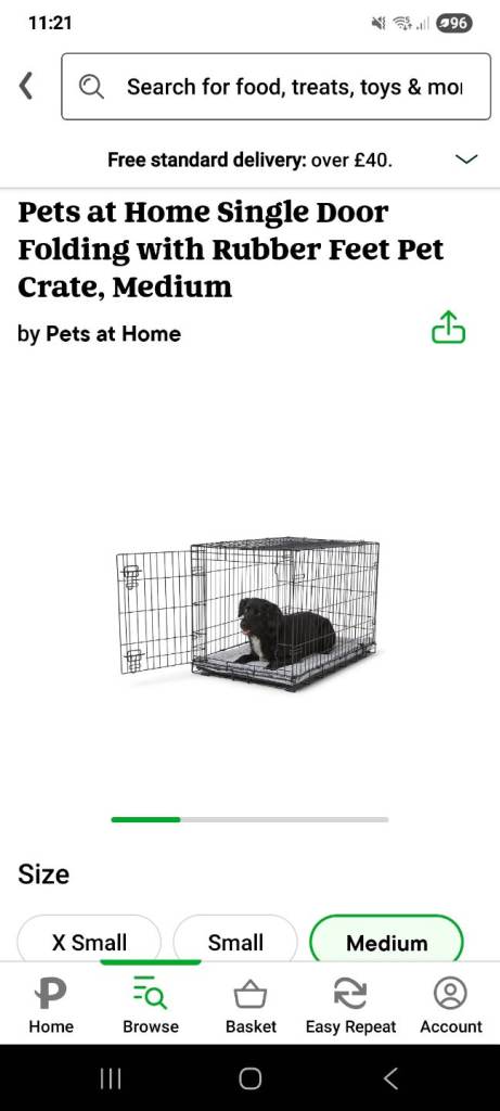 Dog crate and cover 