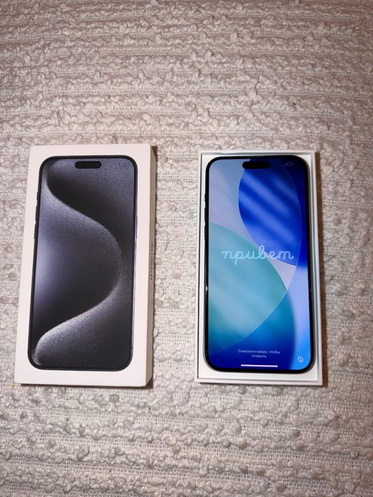 iPhone 15 Pro Max, 256gb, Blue Titanium (Locked to EE)