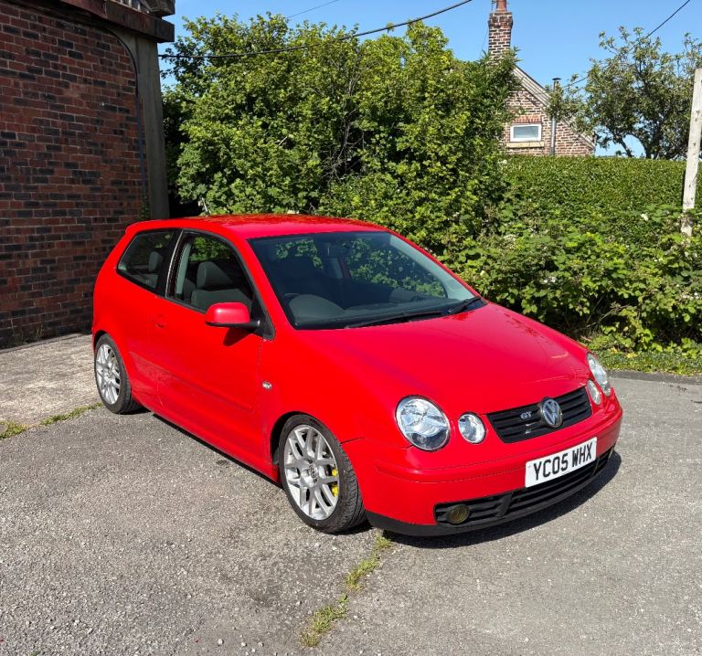 Volkswagen Polo GT 9N 2005 1.9TDI Hybrid PD130 220 BHP BLT 3 Door Hatchback Red