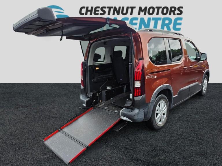 Peugeot Rifter Allure WAV Wheelchair Access Manual 1.5 Diesel 3 Seats 17K Miles