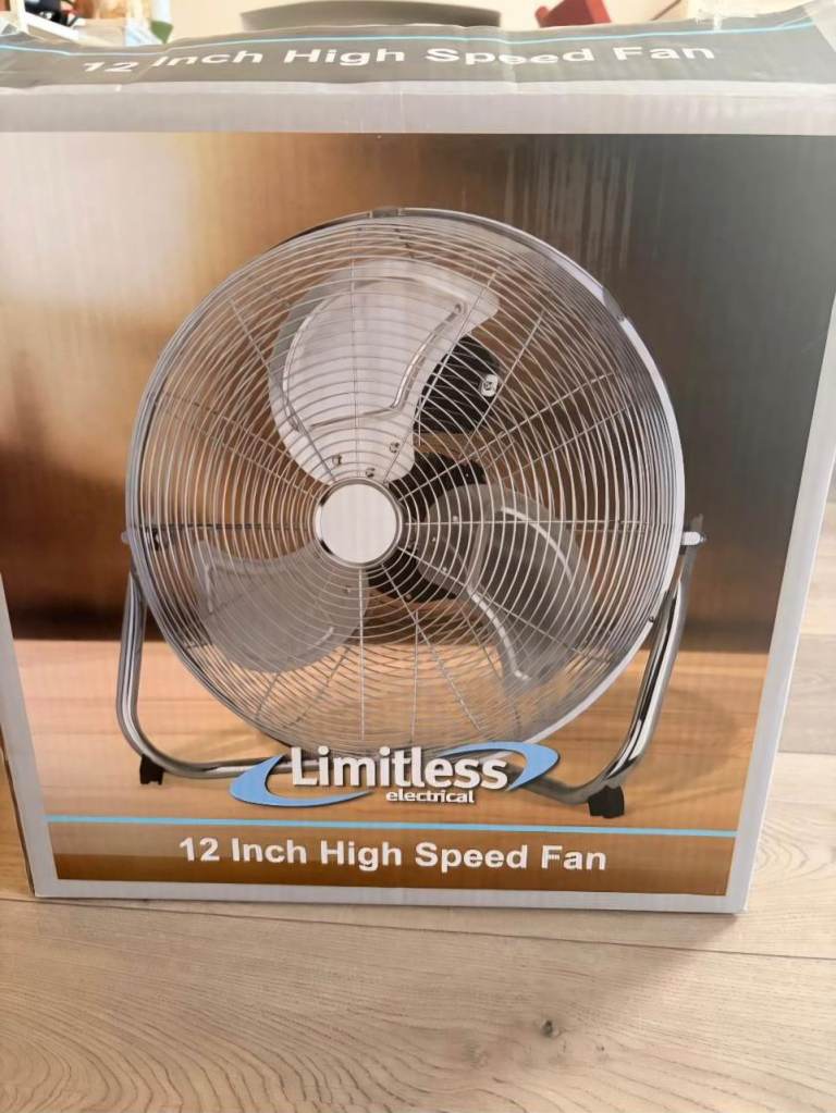 Commercial Fan Powerful Unit - 12 inch
