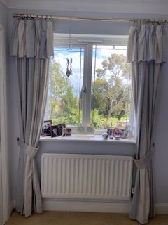 3 full length curtains