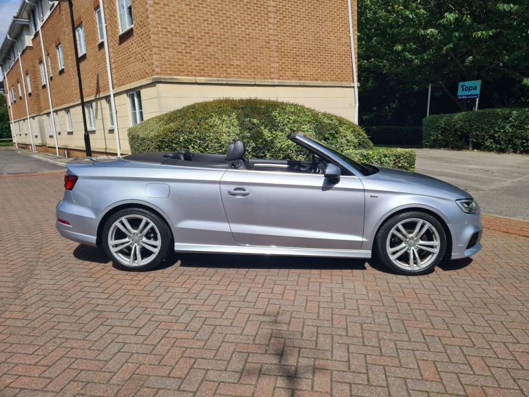 2016 Audi A3 1.4 TFSI S Line 2dr CONVERTIBLE Petrol Manual