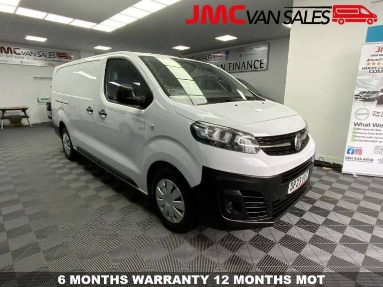 2023 23 VAUXHALL VIVARO 1.5 TURBO D 2900 PRIME 1 OWNER LOW MILES LWB AIR CON & C