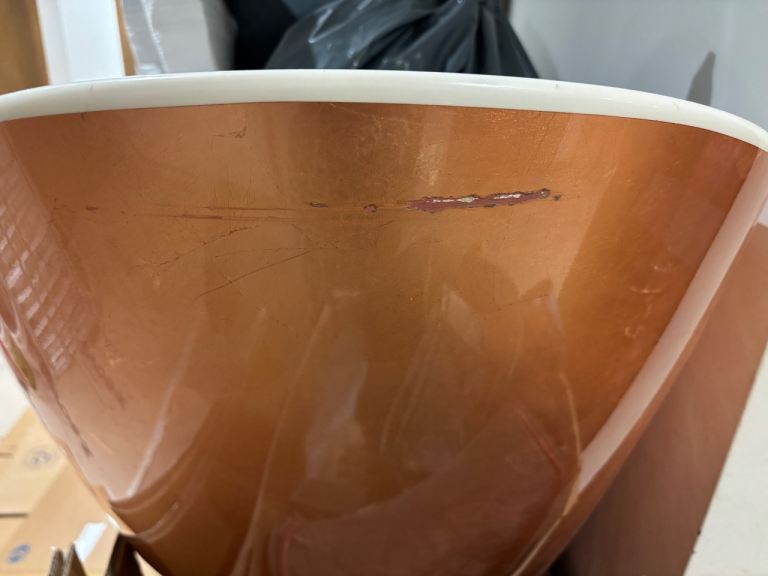 Copper Freestanding Bathtub – good Condition