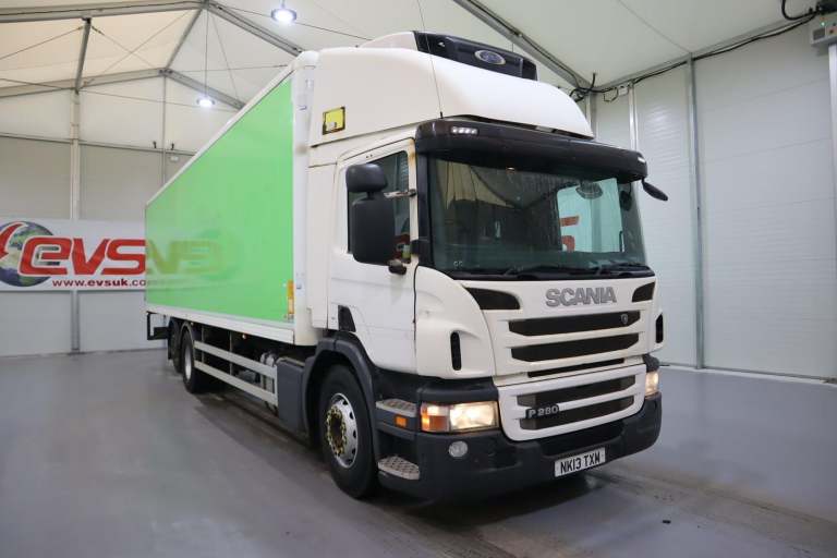 2013 (13 PLATE) Scania P280  6x2 Euro 6 Refrigerated