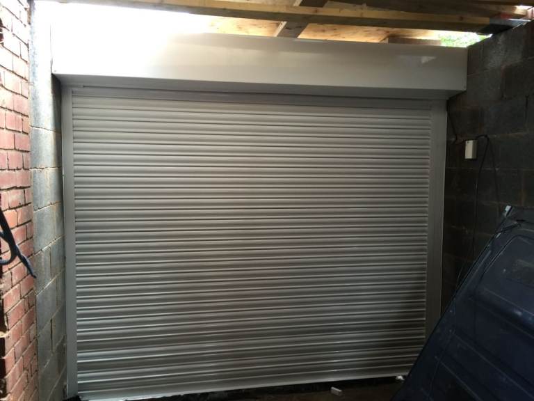 Garage roller shutter