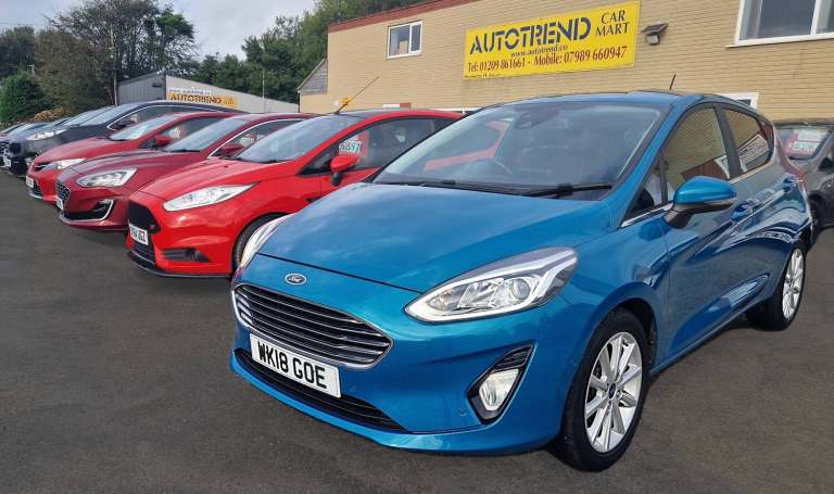 2018 Ford Fiesta 1.0 EcoBoost Titanium 5dr HATCHBACK Petrol Manual