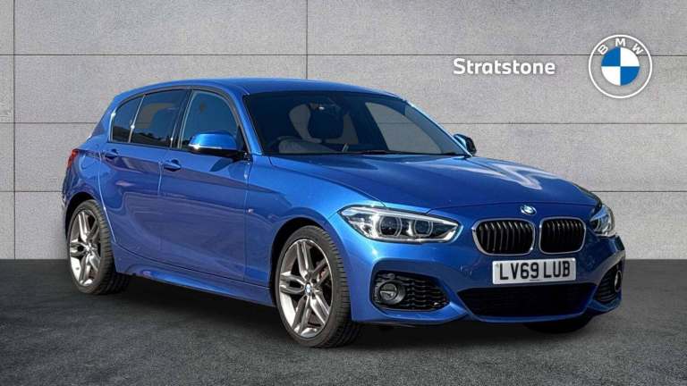 2019 BMW 1 Series 118i [1.5] M Sport 5dr [Nav/Servotronic] Hatchback Petrol Manual