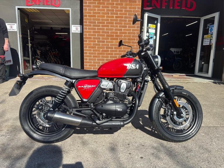 2025 BSA BANTAM 350CC RED 