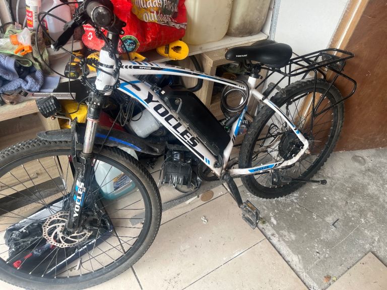 Yocles Electric Mountain Bike with Battery & Charger