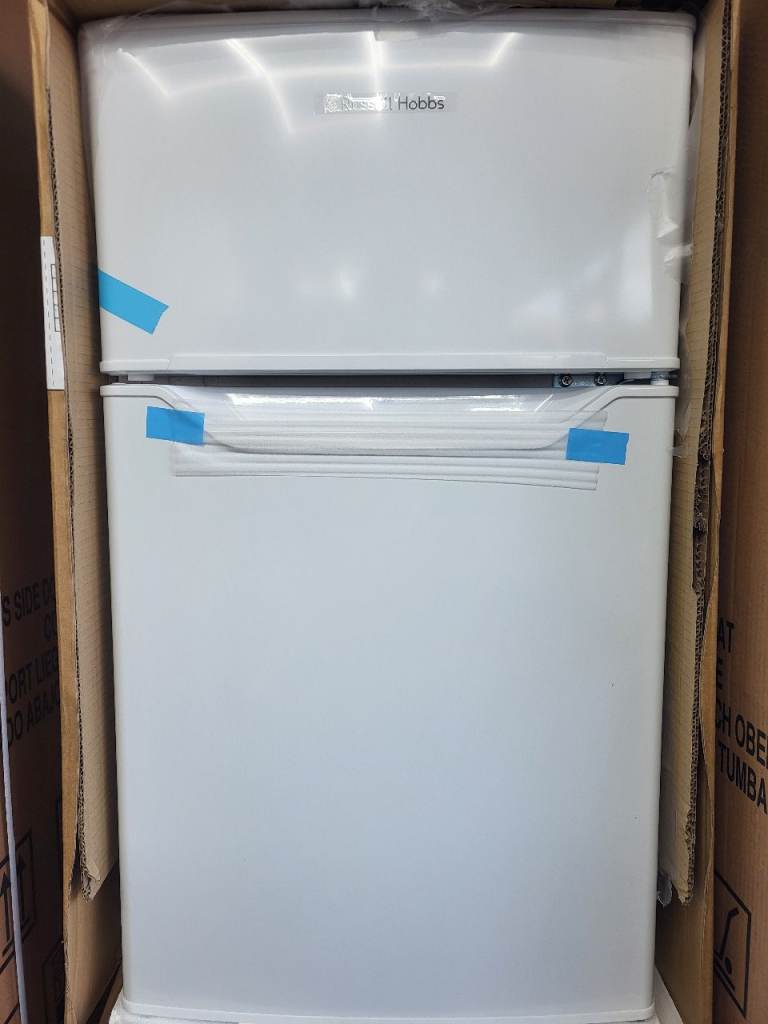 Russell Hobbs 48cm Under-Counter Fridge Freezer – RH85UCFF482E1B, Black