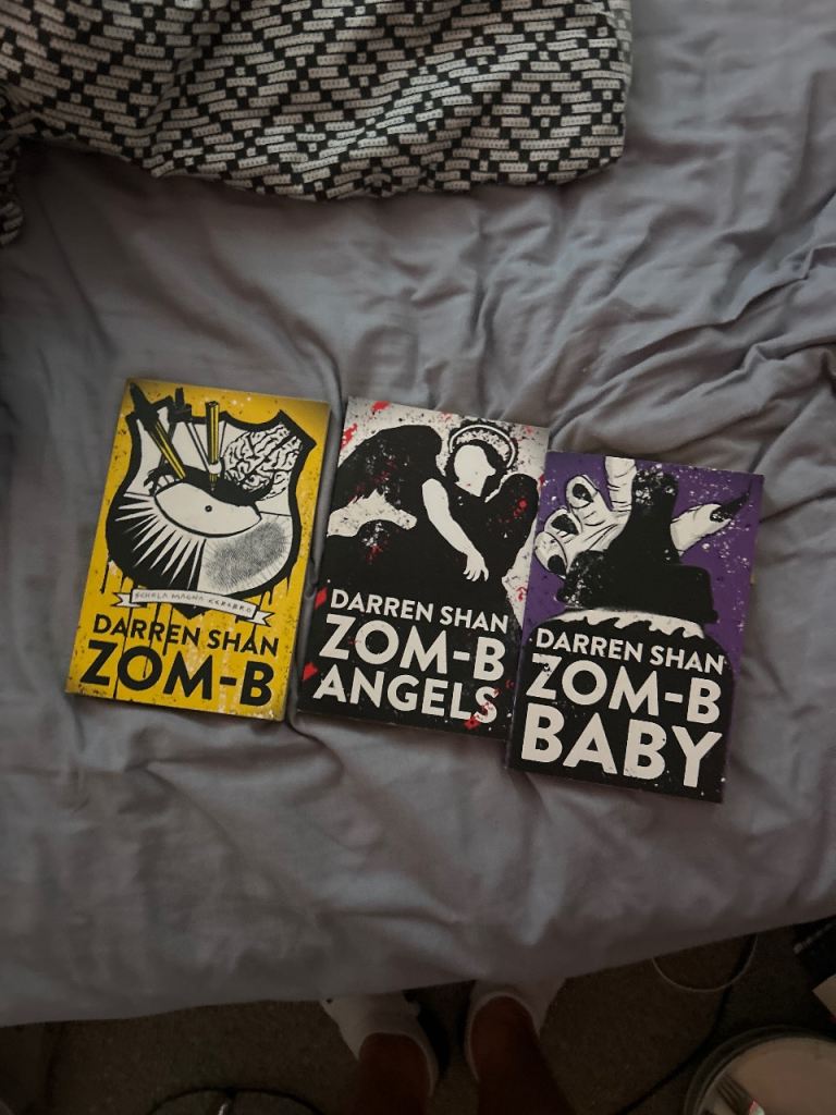 Darren Shan Zom-B Series Books - Set of 3 Novels