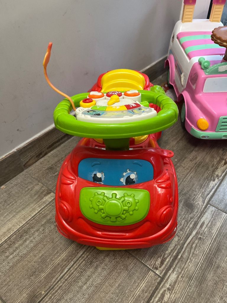 Push along walkers x2 