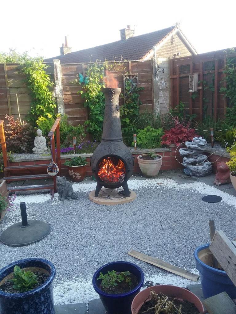  Cast iron Chiminea
