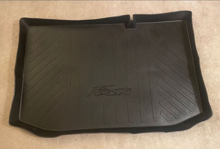 Genuine Ford Fiesta Mk7 Black Rubber Boot Liner