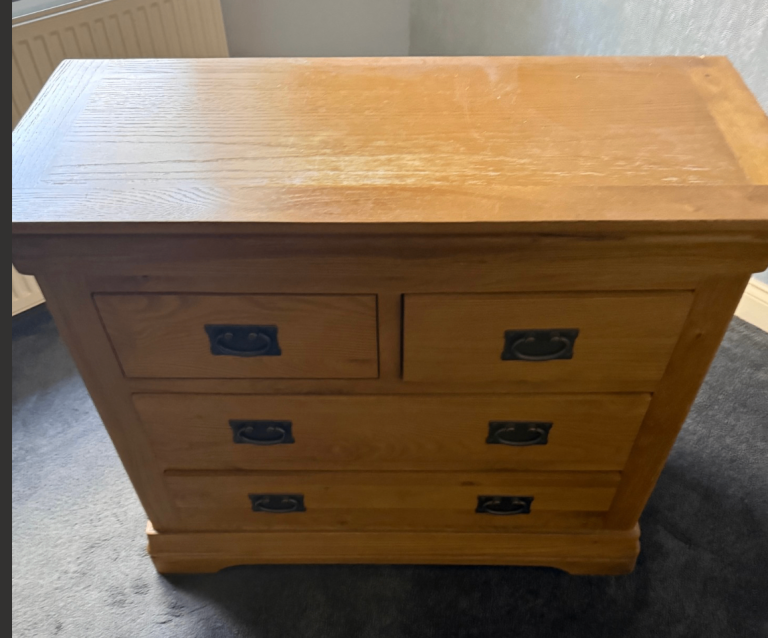 Solid Wood Chest of Draws - Lovely for the bedroom.