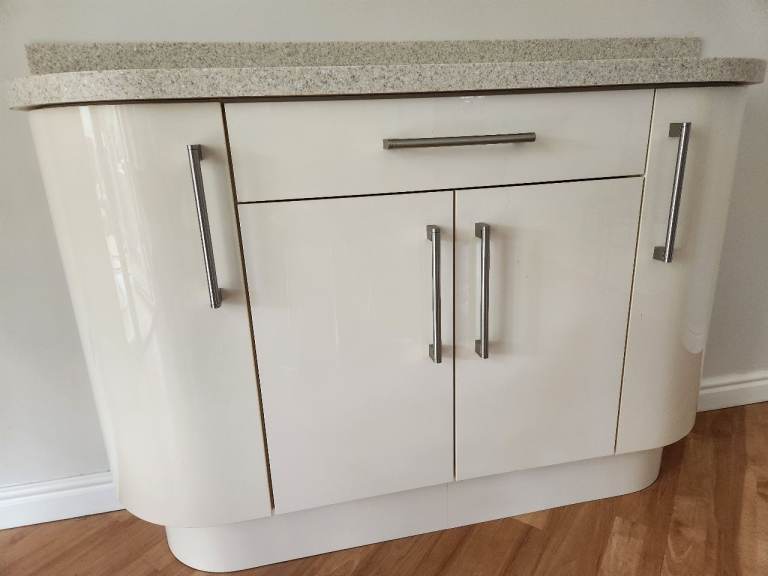 Kitchen or Bathroom unit with Corian counter top - and as good as new.