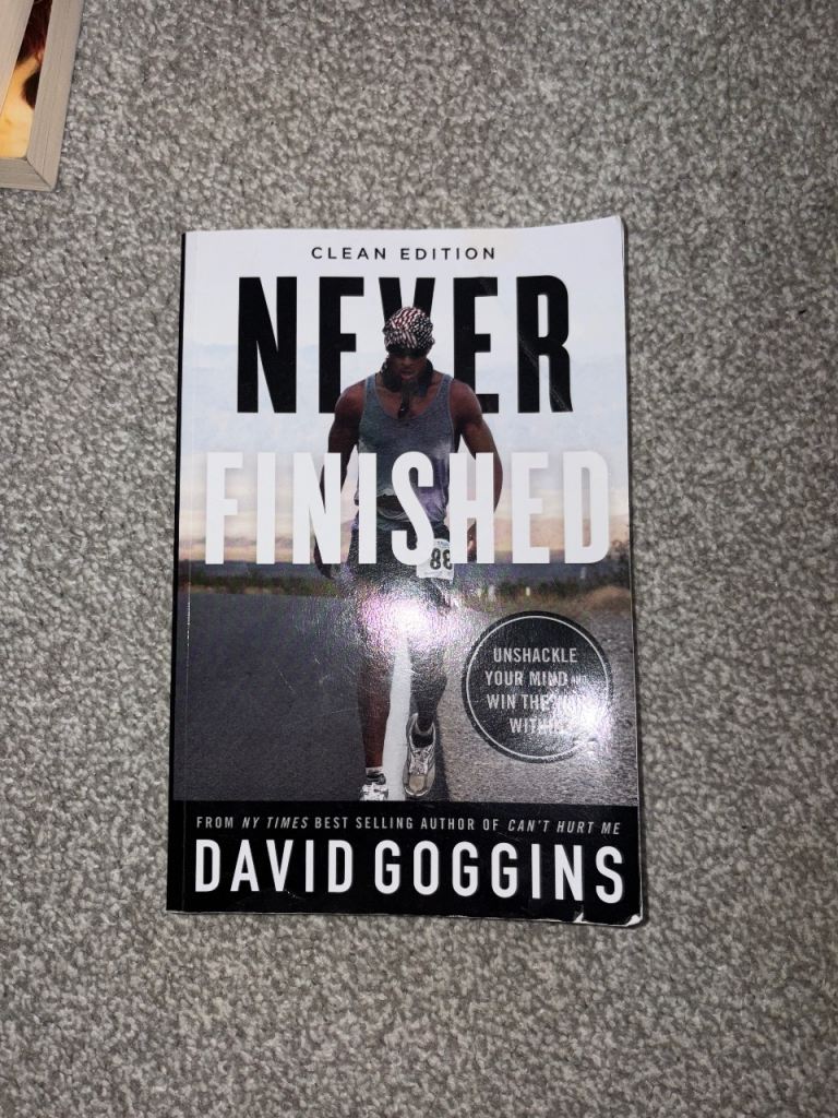 David Goggins never finished clean edition 
