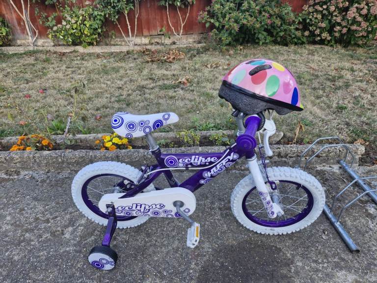  KIDS GIRLS CHILDREN HUFFY ECLIPSE 14 INCH WHEELS BIKE BICYCLE