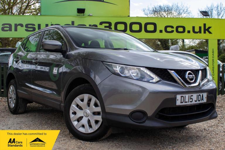 2015 Nissan Qashqai 1.2 Qashqai Visia DiG-T 5dr SUV Petrol Manual
