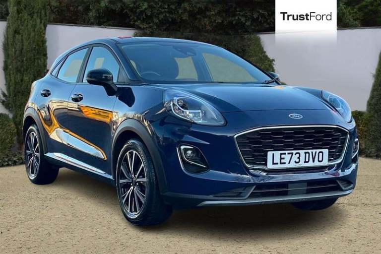 2023 Ford Puma 1.0 EcoBoost Hybrid mHEV Titanium 5dr Manual Manual Hatchback Petrol Manual