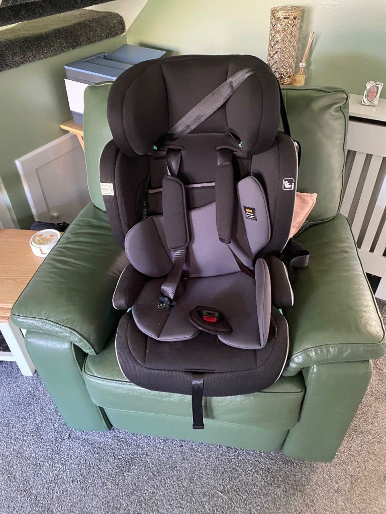 Halfords iR129 Car Seat 0-15M – Black, Good Condition