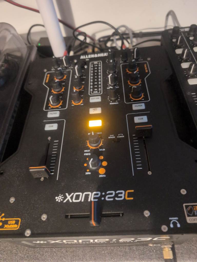 Allen & Heath Xone 23c & Xone K1 DJ mixer and controller 
