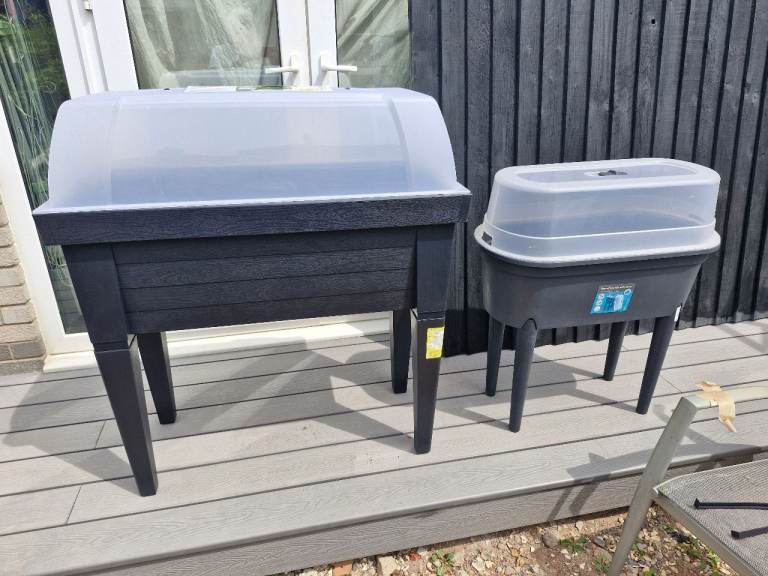 Raised Planters with Covers – Two Sizes