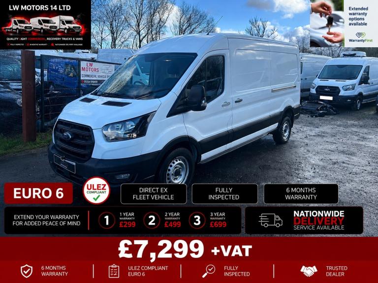 FORD TRANSIT 2.0 ECOBLUE L3H2 LEADER LWB 2022 22 REG EURO 6