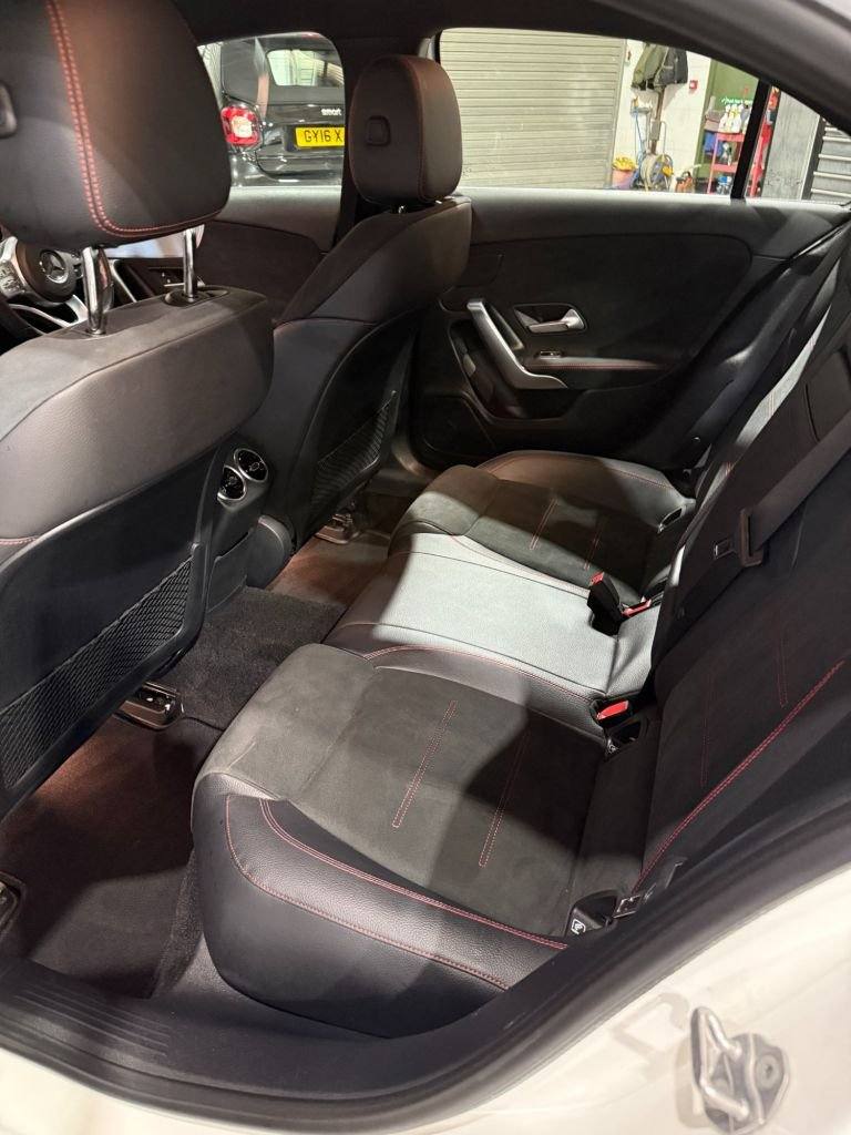 2019 Mercedes-Benz A-Class 1.5 A180d AMG Line Premium Saloon 4dr Diesel 7G-DCT Euro 6 s/s 116 ps ...