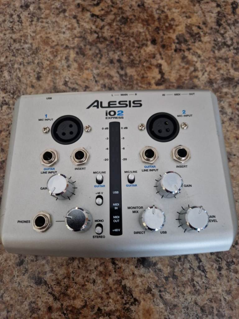 Alesis iO2 Express USB Audio Interface – Good Condition