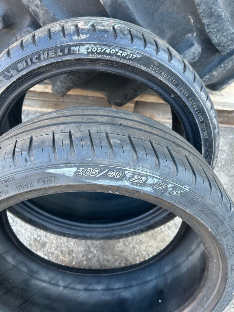 Part worn tyres