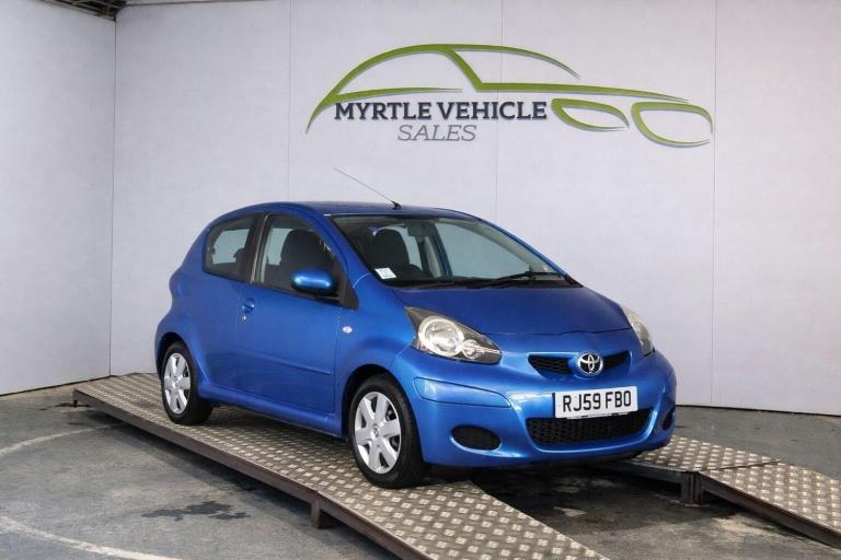 2009 Toyota AYGO 1.0 VVT-i Blue Euro 4 5dr HATCHBACK Petrol Manual