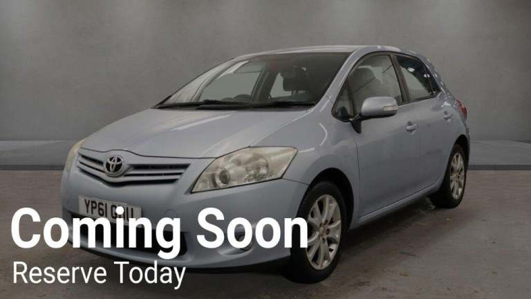 2011 Toyota Auris 1.6 V-Matic TR 5dr HATCHBACK PETROL Manual