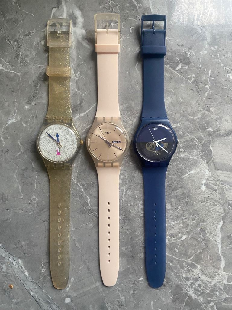 Swatch Watches Bundle - Good Condition