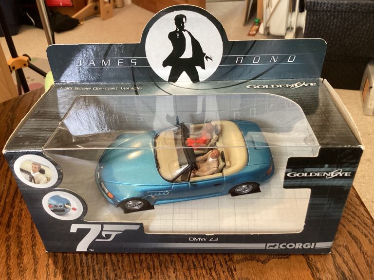Corgi James Bond Golden Eye Diecast BMW Z3