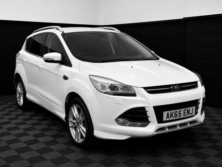 2015 65 FORD KUGA TITANIUM X 2.0 TDCI 4X4 AWD 6 SPEED MANUAL 180BHP WHITE EURO 6