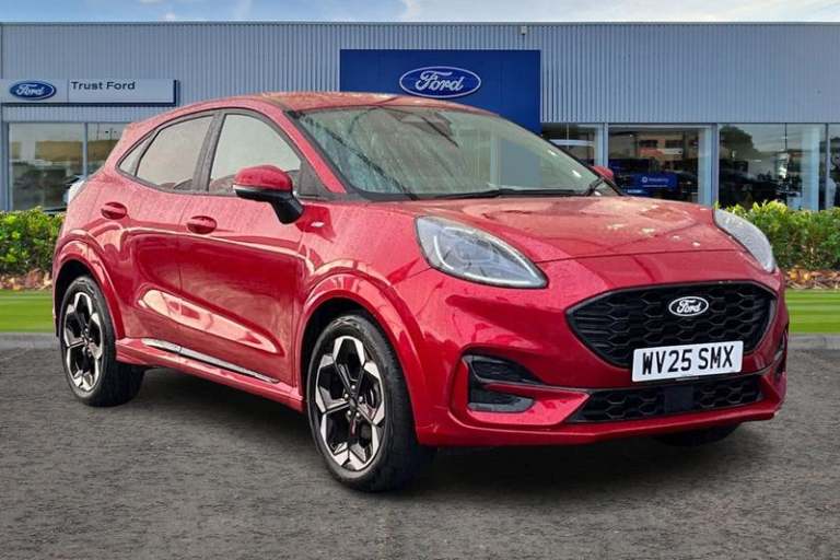 2025 Ford Puma 1.0T EcoBoost MHEV ST-Line X SUV 5dr Petrol Hybrid DCT Euro 6 (s/s) (155 ps SUV Pe...