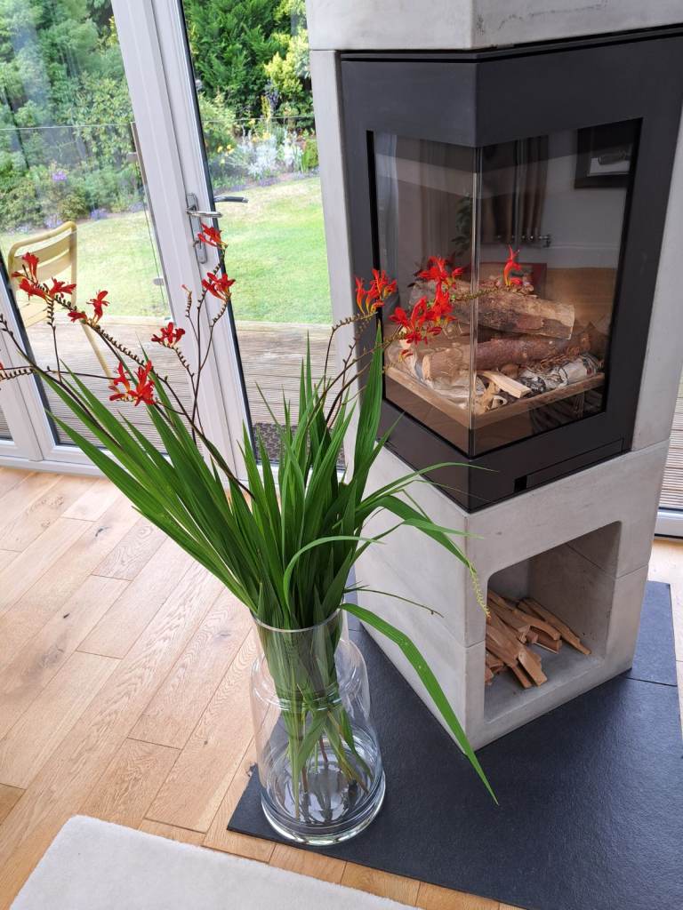 Extra large LSA crystal flower vase