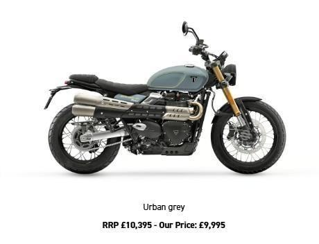 2026 New Un-Registered Triumph Scrambler 900 Motorcycle 