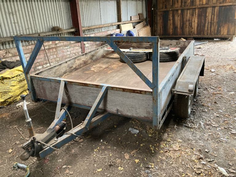 Large builders trailer
