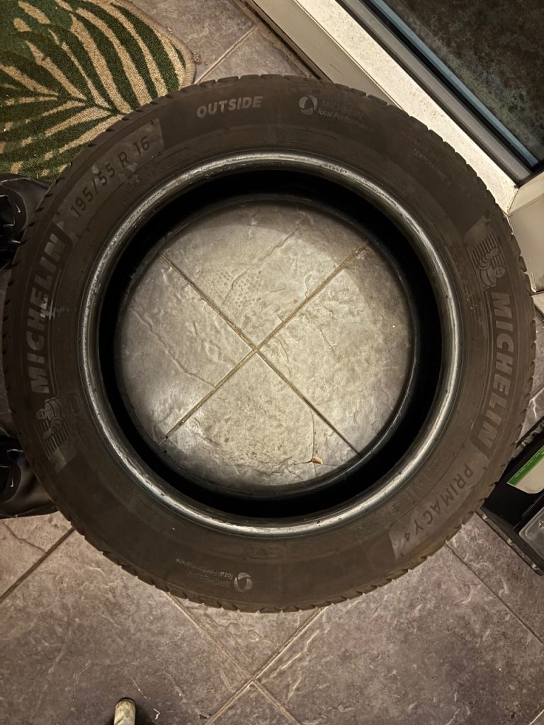 Michelin car tyre 