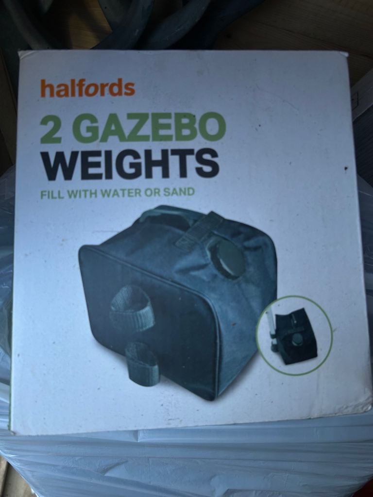 Gazebo weights 