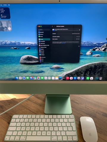 Apple iMac 24-inch M3 (2023) - Green, 256GB SSD 8GB RAM | in
