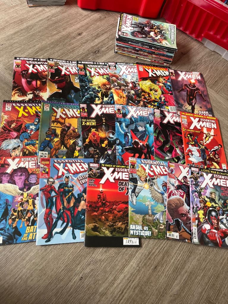 Marvel Essential X-Men Panini UK Comics Job Lot 40 Issues Collection 