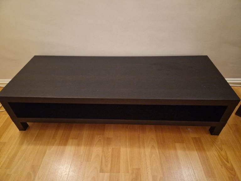 IKEA Lack,Black TV bench