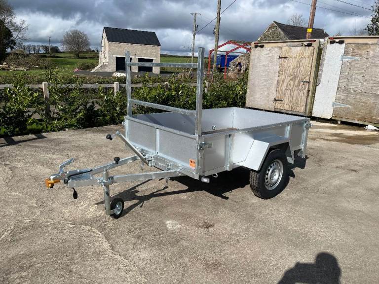 Trailer 7 x 4 Galvanised Tipping Chassis Brand New Car Hitch Lock £1200