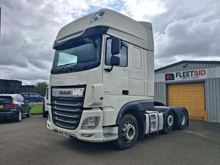 DAF TRUCKS XF 530  6x2 SUPER SPACE CAB EURO 6 WHITE