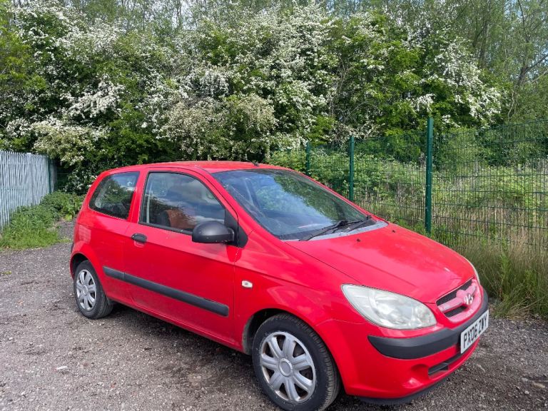 HYUNDAI GETZ 1.1 SPECIAL EDITION 06 REG RED 3 DOOR GENUINE 68932 MOT FEBRUARY 27TH 2027 TAX£170